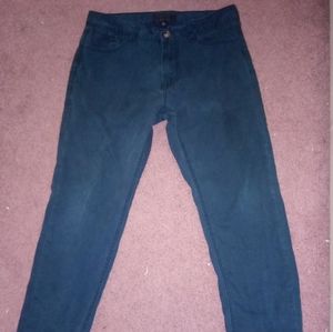 Corduroy dark blue pants